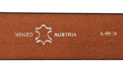 Menzo 6678 Gürtel Rindsleder / cognac