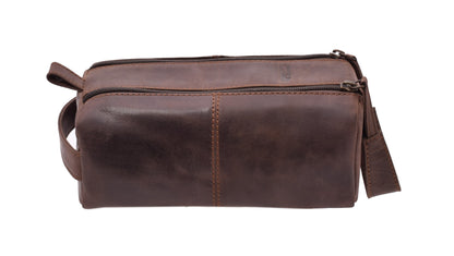 Menzo MB51 Kulturtasche Büffelleder/marone