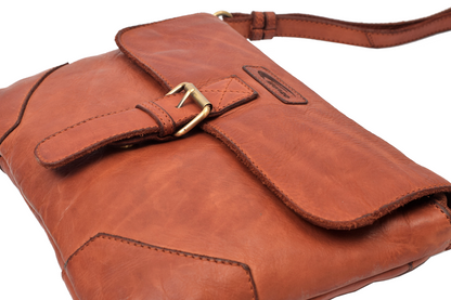 Ledertasche | Washed Braun
