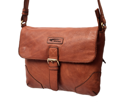 Ledertasche | Washed Braun