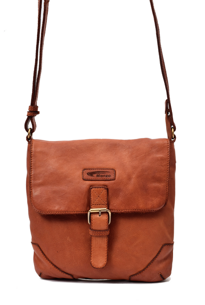 Ledertasche | Washed Braun