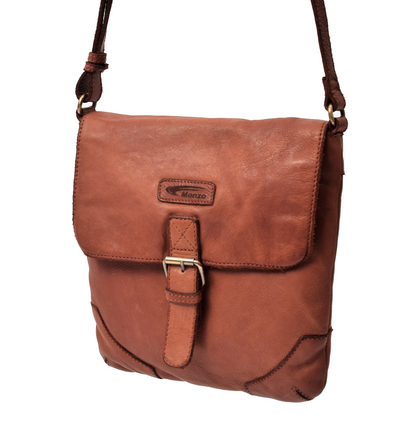 Ledertasche | Washed Braun