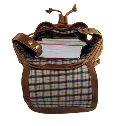Menzo MB3 Rucksack Büffelleder/deltabraun