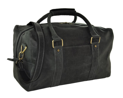 Menzo MB14 Reisetasche Büffelleder/schwarz