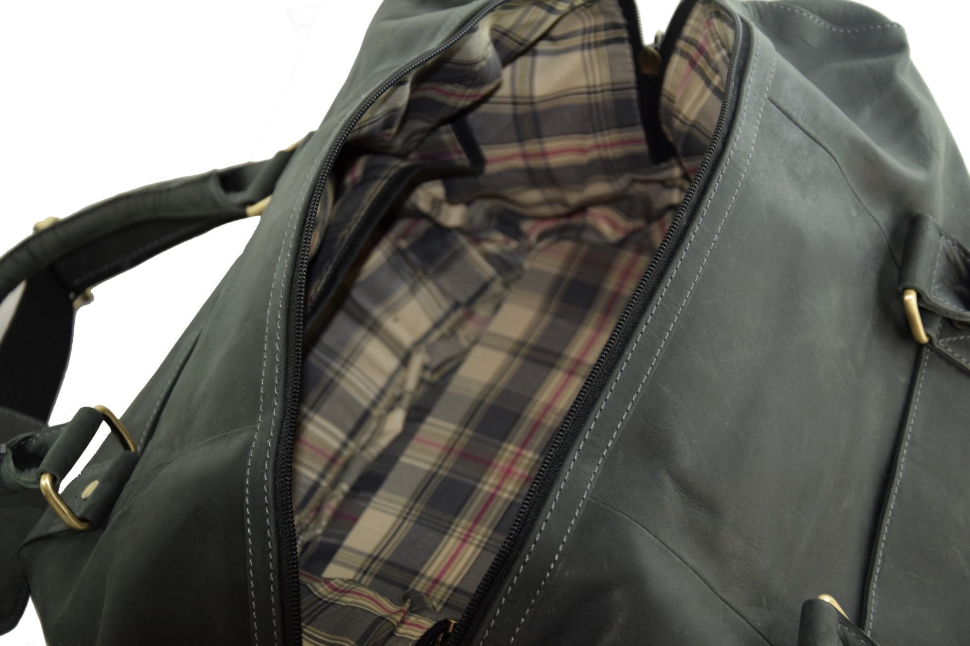 Menzo MB14 Reisetasche Büffelleder/schwarz