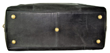 Menzo MB20 Reisetasche Büffelleder/schwarz