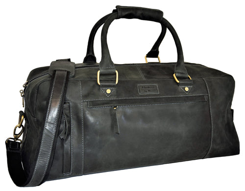 Menzo MB20 Reisetasche Büffelleder/schwarz
