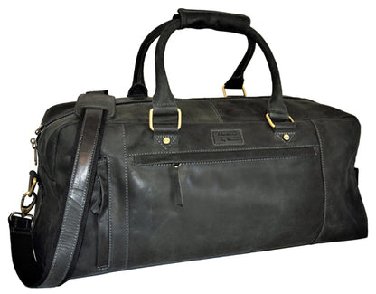 Menzo MB20 Reisetasche Büffelleder/schwarz