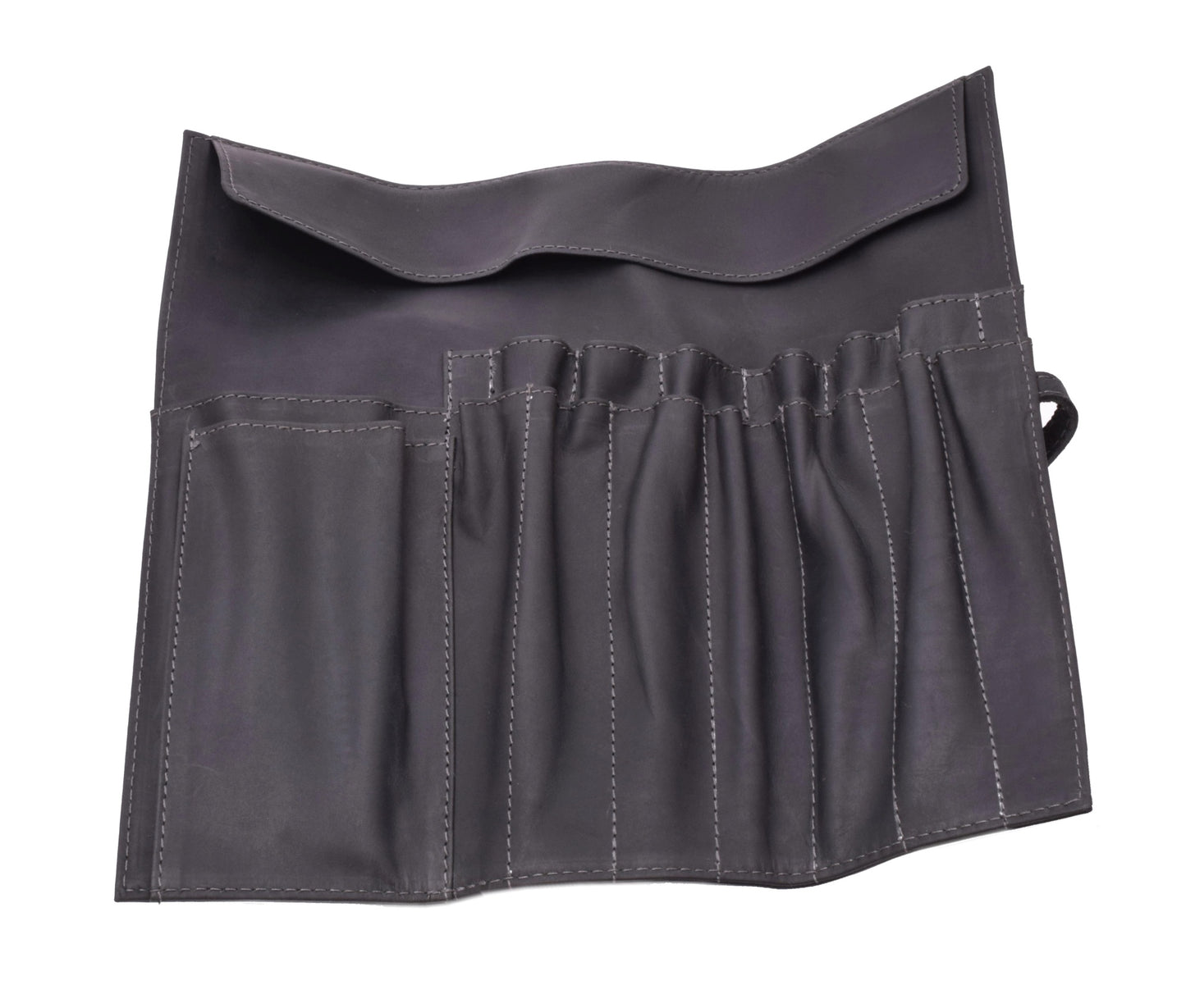 Menzo MB28 Stifte/Pinseletui Büffelleder/schwarz