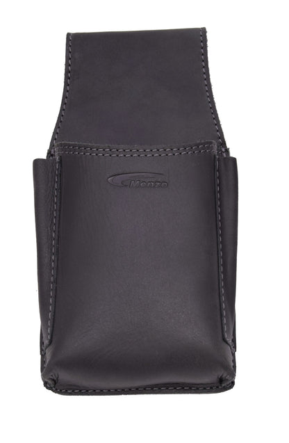 Ordermantasche Büffelleder/schwarz