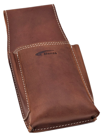 Ordermantasche Büffelleder/deltbraun