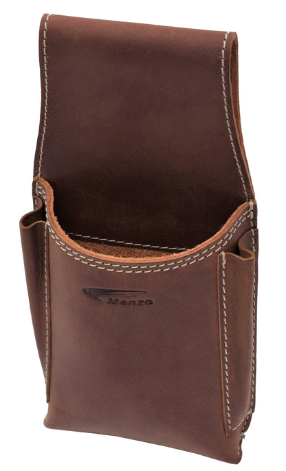 Ordermantasche Büffelleder/deltbraun
