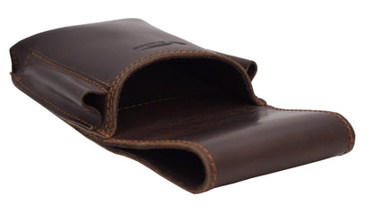 Ordermantasche  Büffelleder/marone