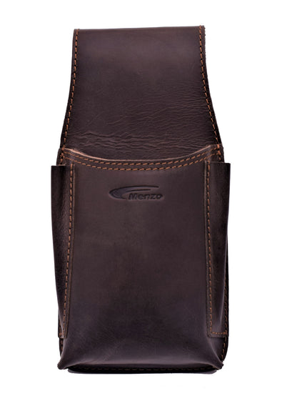 Ordermantasche  Büffelleder/marone