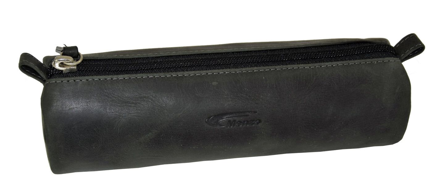 Menzo MB32 Federmäppchen Büffelleder/schwarz