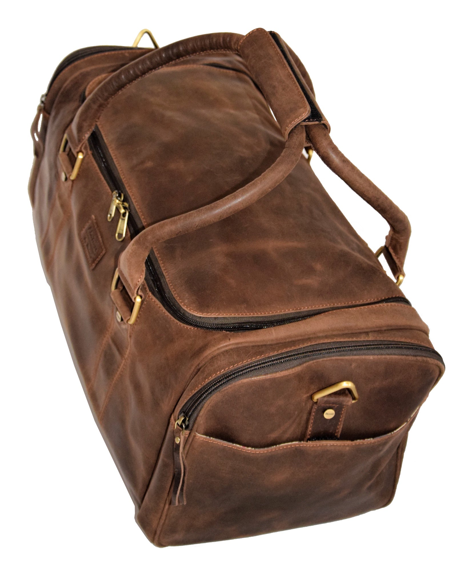 Menzo MB35 Reisetasche Büffelleder/marone