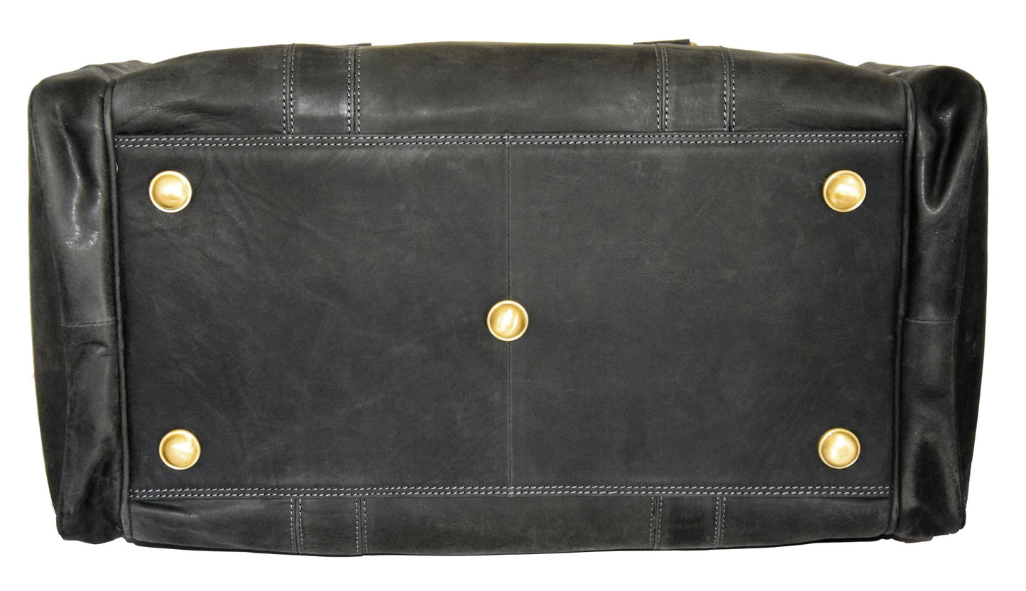 Menzo MB35 Reisetasche Büffelleder/schwarz