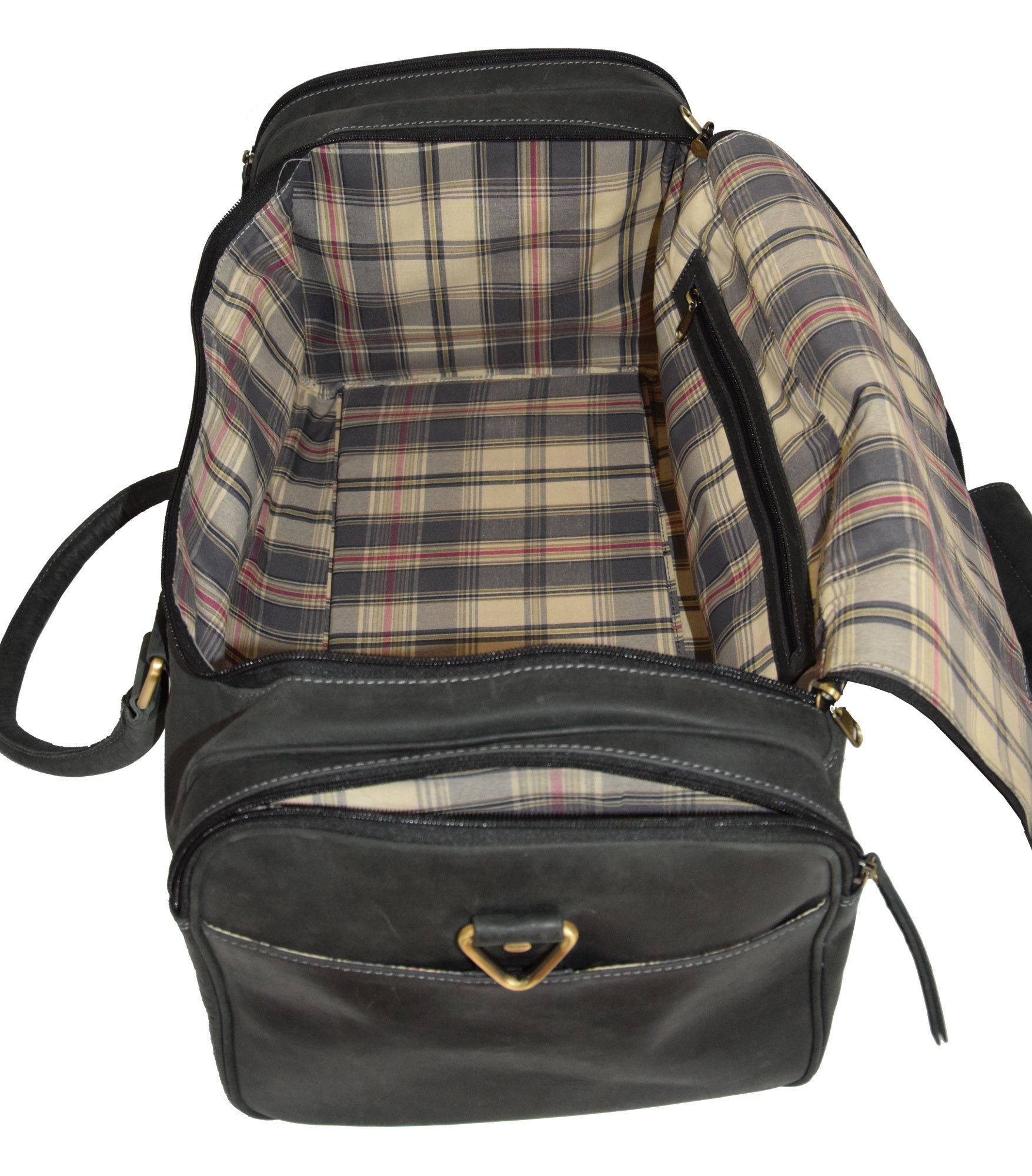 Menzo MB35 Reisetasche Büffelleder/schwarz