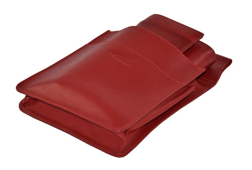 S6 Kellnerset Rindsleder/rot